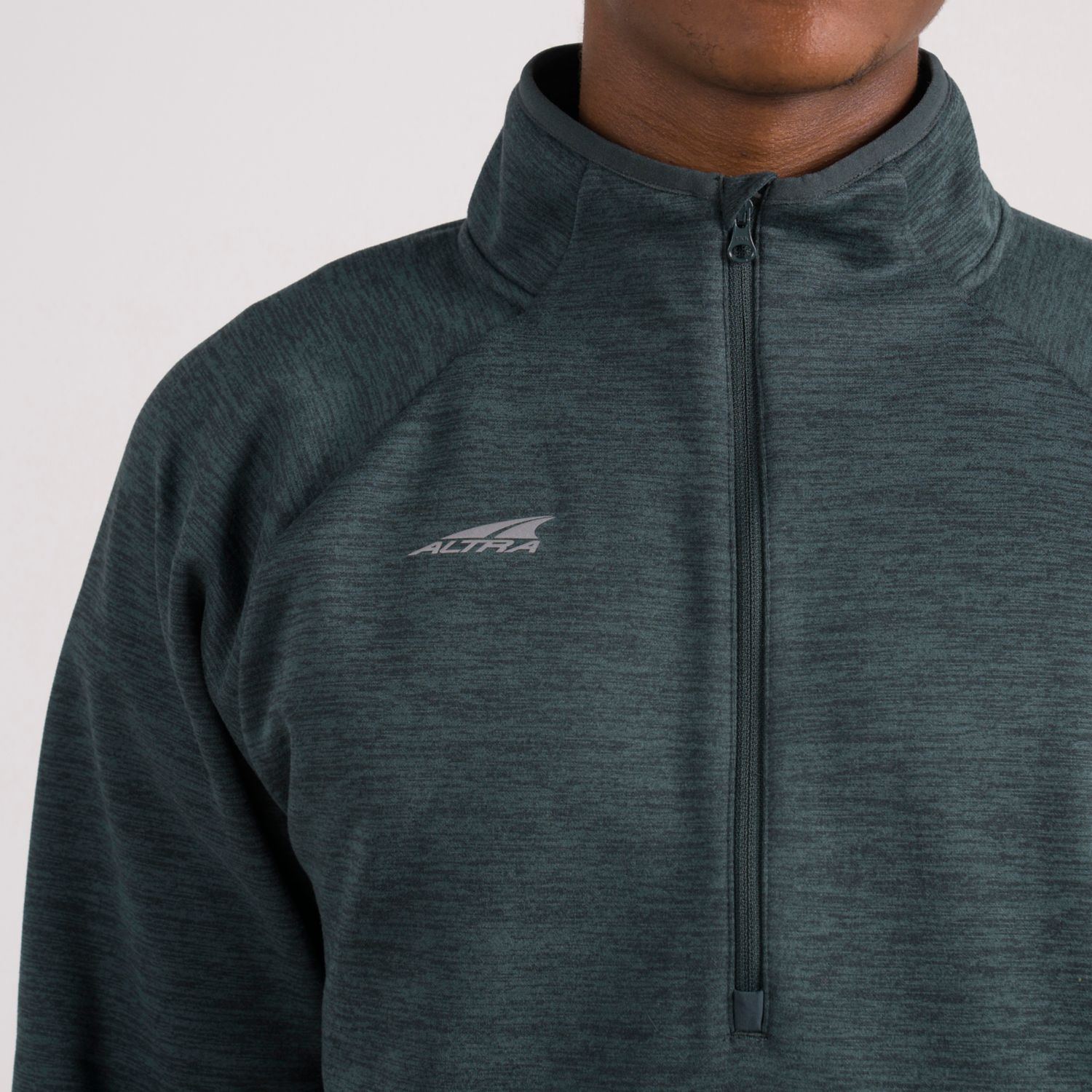 Altra Core 1/2 Zip Men's Pullover Dark Green | South Africa-72956319